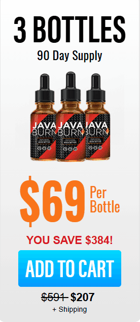 java burn 3 bottles price